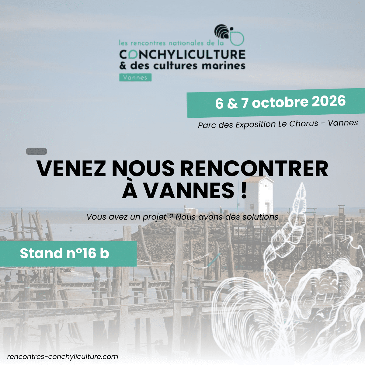 Pompes Chabot - rencontres nationales de la conchyliculture - Vannes - 6 et 7 octobre 2026